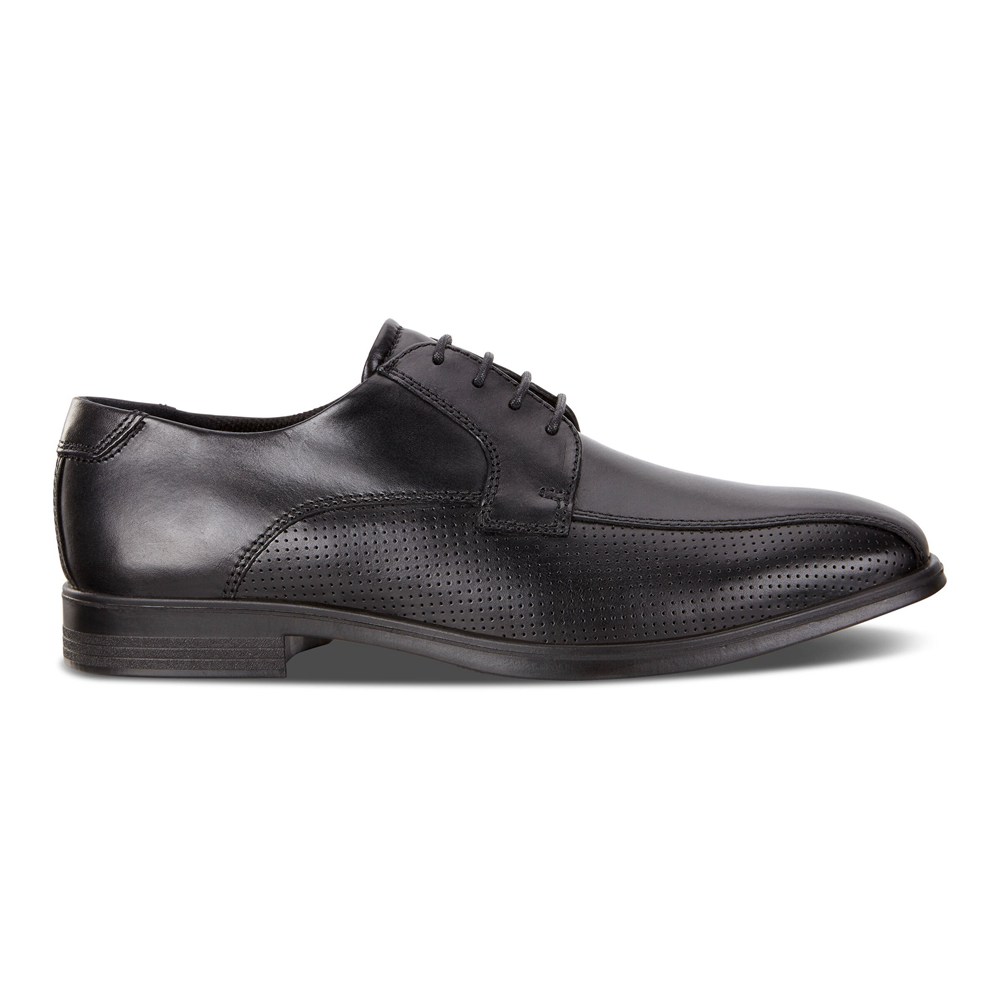 ECCO Mens Dress Shoes Black - Melbourne - EJV-948367